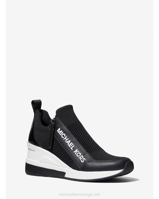 Michael Kors willis stretch strikketrener kvinner LDNL1713 svart