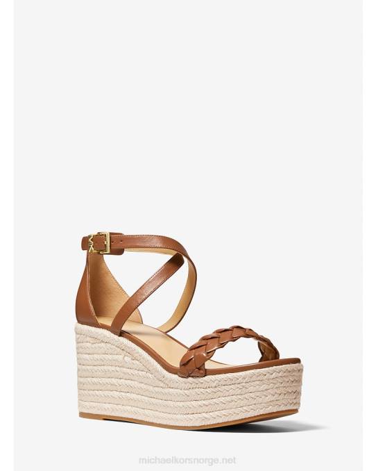 Michael Kors kilesandal i serena skinn kvinner LDNL2329 bagasje