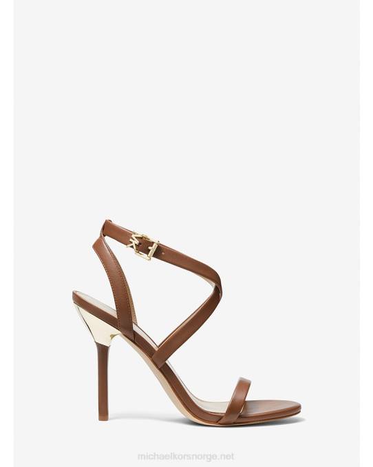 Michael Kors asha skinn sandal kvinner LDNL1939 bagasje