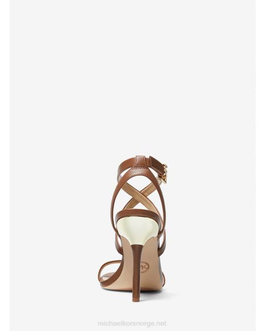Michael Kors asha skinn sandal kvinner LDNL1939 bagasje