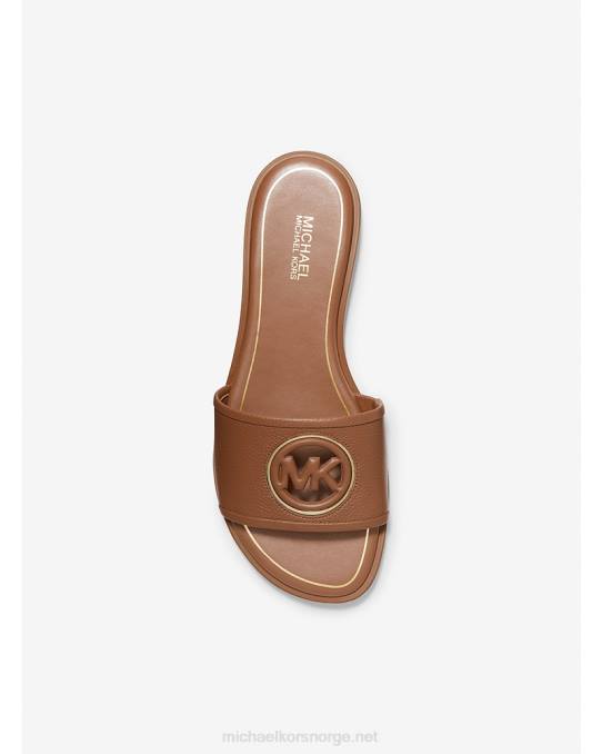 Michael Kors deanna cutout skinnsandaler i skinn kvinner LDNL2008 bagasje