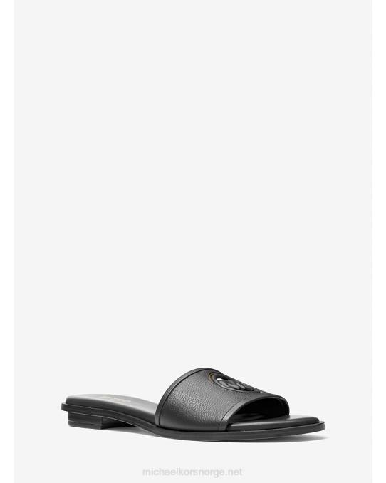 Michael Kors deanna cutout skinnsandaler i skinn kvinner LDNL2010 svart