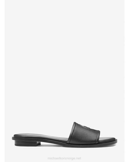 Michael Kors deanna cutout skinnsandaler i skinn kvinner LDNL2010 svart