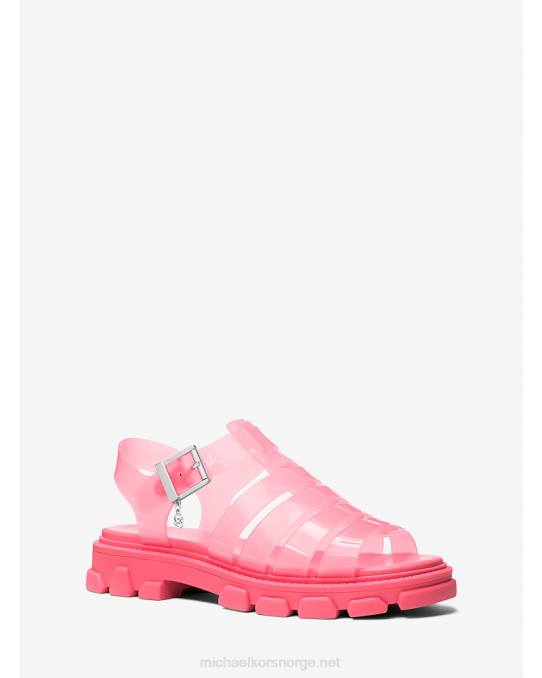Michael Kors jagger pvc sandal kvinner LDNL1985 geranium