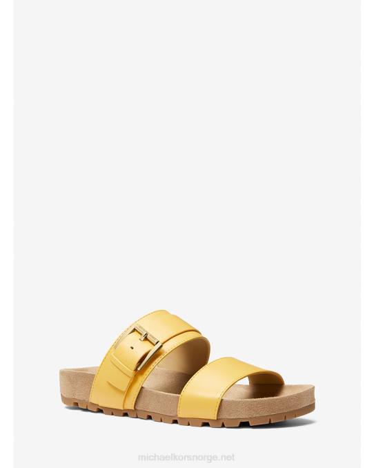 Michael Kors mylah sandal i imitert skinn kvinner LDNL2002 påskelilje