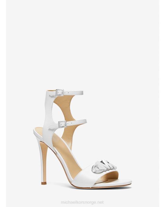 Michael Kors parker skinnsandal kvinner LDNL1969 optikk hvit