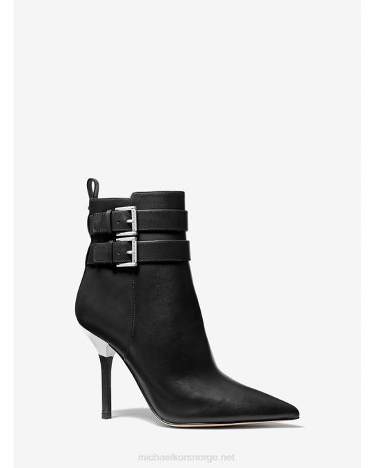 Michael Kors ankelstøvel i amalskinn kvinner LDNL2108 svart