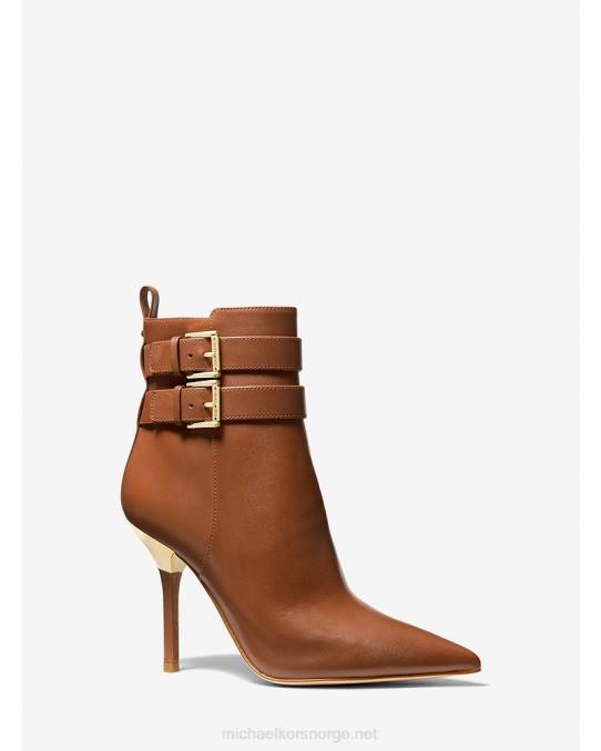 Michael Kors ankelstøvel i amalskinn kvinner LDNL2157 bagasje