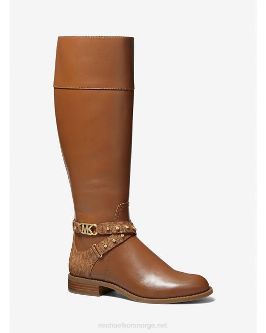 Michael Kors kincaid ridestøvel i kunstskinn kvinner LDNL2148 bagasje