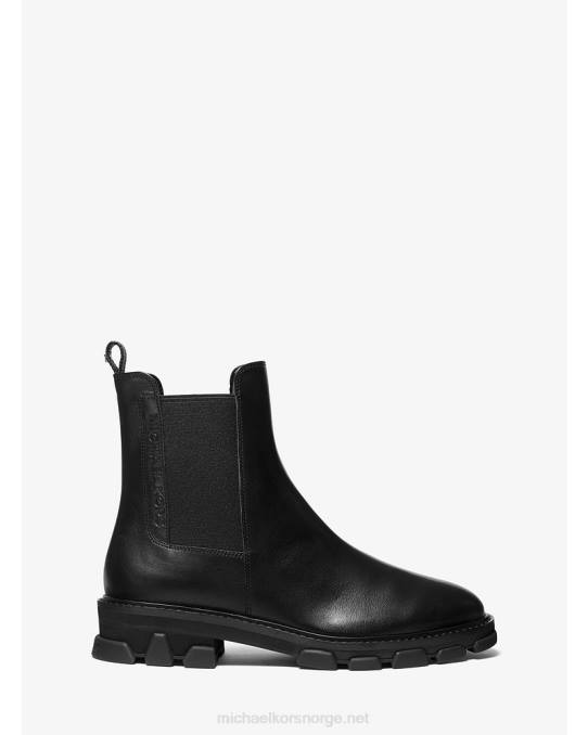 Michael Kors ridley ankelstøvel i skinn kvinner LDNL2096 svart