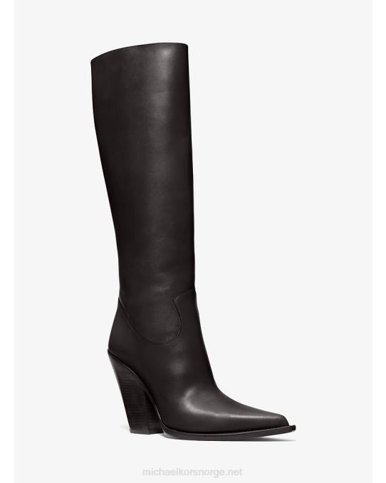Michael Kors samling gwen skinnstøvel kvinner LDNL2172 svart