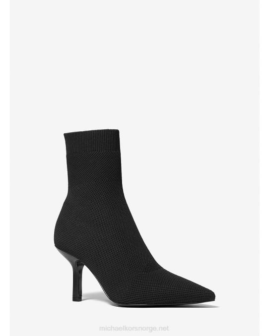Michael Kors shiloh strikket strømpestøvel kvinner LDNL2191 svart
