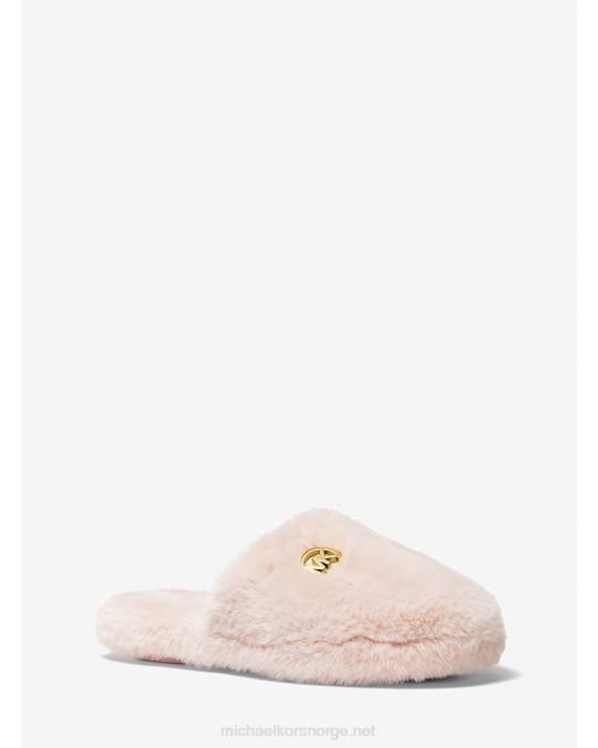 Michael Kors alexis tøffel i fuskepels kvinner LDNL2341 blomstre