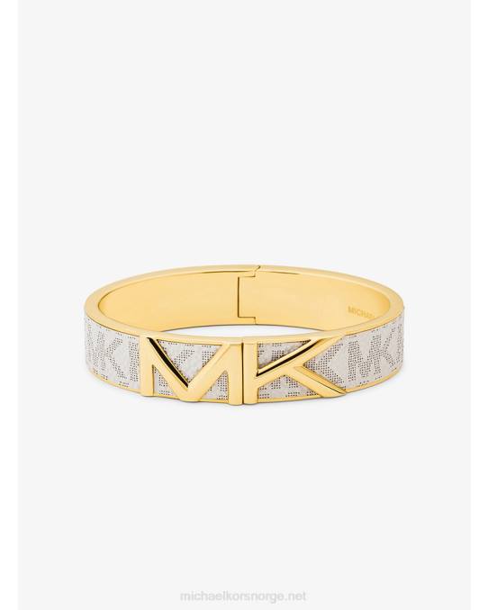 Michael Kors mottlogo armring kvinner LDNL2480 vanilje