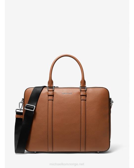 Michael Kors hudson-logo og dobbel kile i skinn menn LDNL3189 bagasje