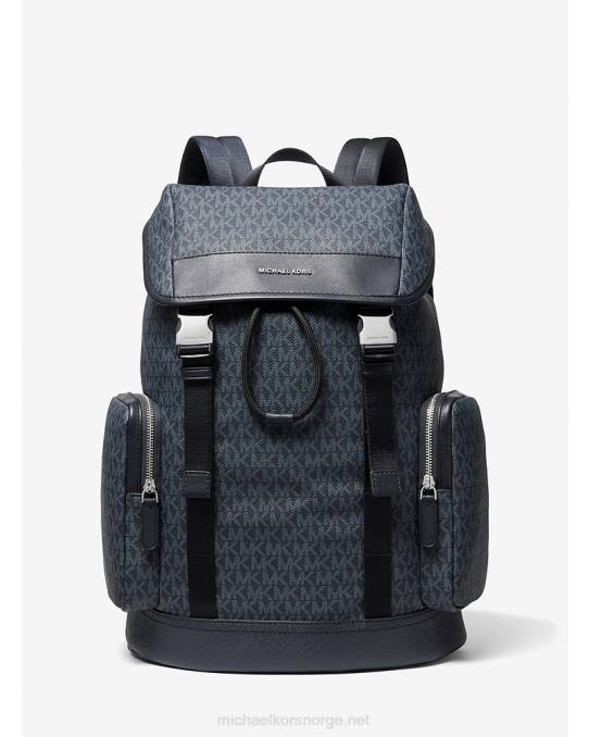Michael Kors hudson logo ryggsekk menn LDNL3162 admrl/plblue