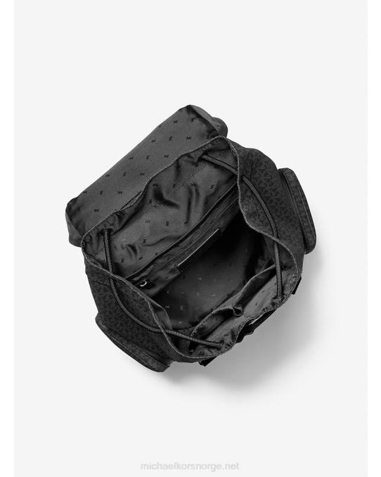 Michael Kors hudson logo ryggsekk menn LDNL3163 svart