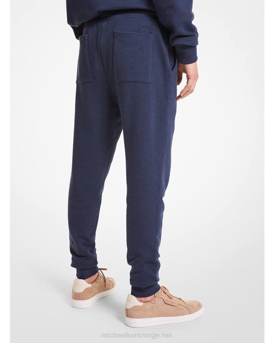 Michael Kors joggebukser i bomull menn LDNL3103 indigo
