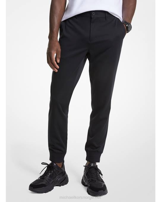 Michael Kors vevde joggere menn LDNL3110 svart