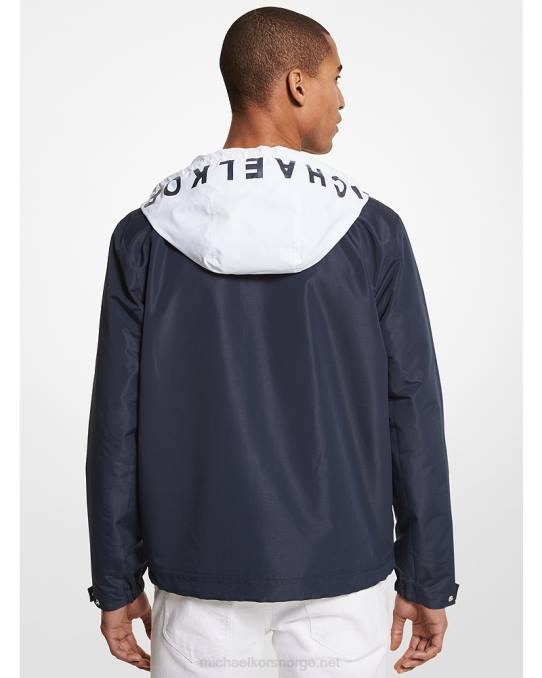 Michael Kors durham vindjakke menn LDNL2827 midnatt blå