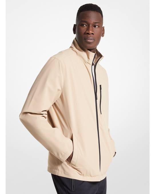 Michael Kors golf vevd jakke menn LDNL2788 kaki