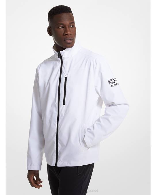 Michael Kors golf vevd jakke menn LDNL2792 hvit