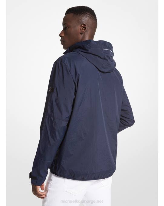 Michael Kors vevd winderbreaker jakke menn LDNL2780 midnatt