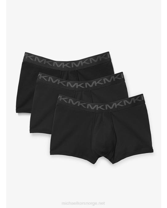Michael Kors 3-paks bomullskoffert menn LDNL3171 svart