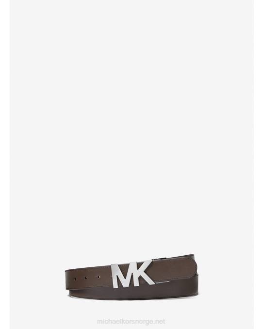 Michael Kors logobelte og lommeboksett menn LDNL3238 skall