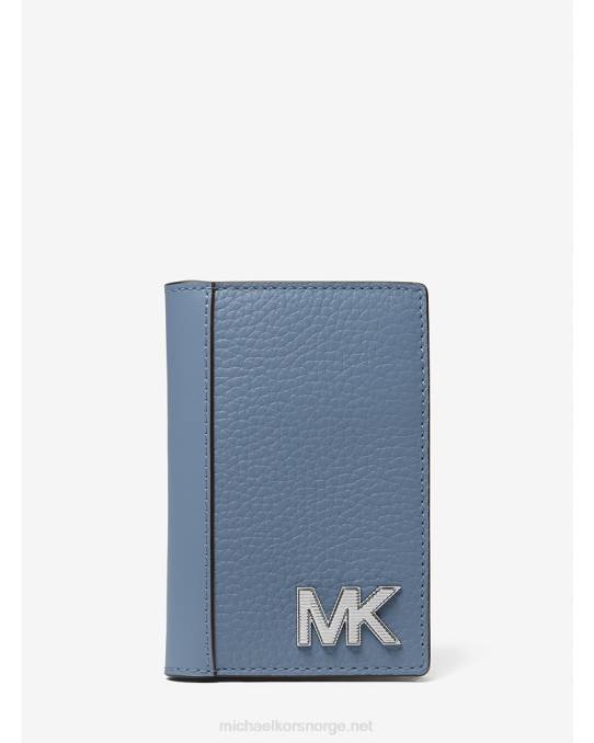 Michael Kors hudson kortveske i skinn menn LDNL3245 denim