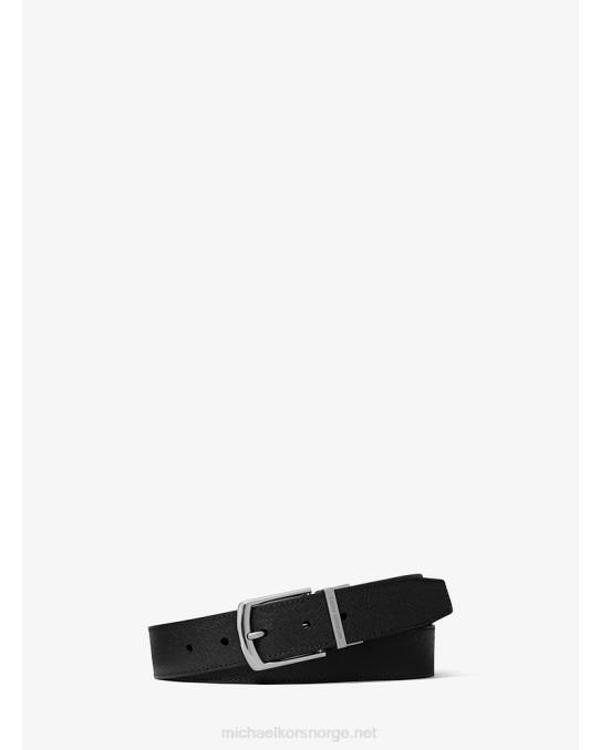 Michael Kors skinnbelte i kryss menn LDNL3336 svart/greyhoun