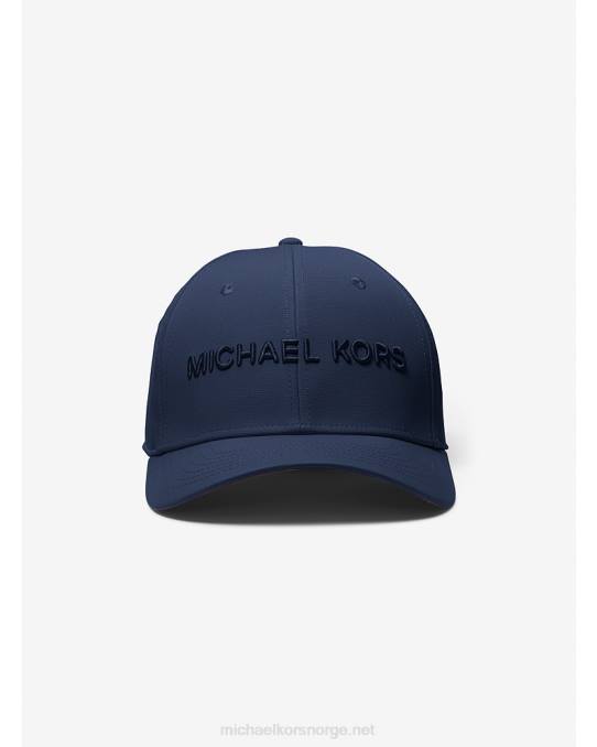 Michael Kors brodert baseballhatt menn LDNL3368 midnatt