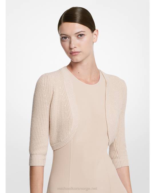 Michael Kors samling cashmere skuldertrekk unisex LDNL3567 buff