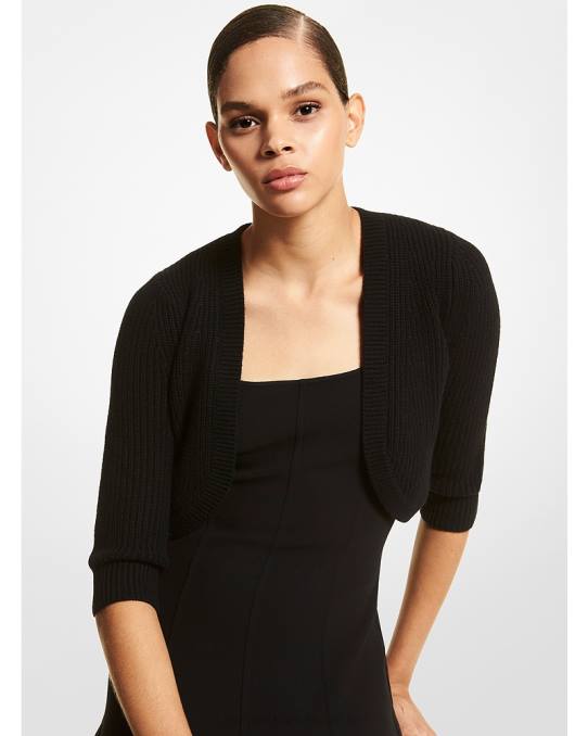 Michael Kors samling cashmere skuldertrekk unisex LDNL3569 svart