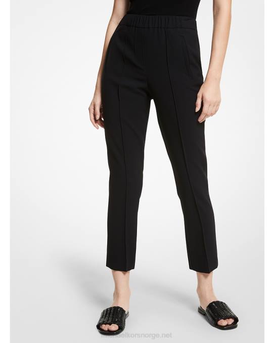 Michael Kors samling ull serge bukser unisex LDNL3732 svart