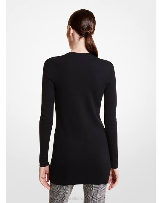 Michael Kors samling bette kashmir cardigan unisex LDNL3679 svart