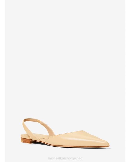 Michael Kors samling bridget skinn flat unisex LDNL3857 buff