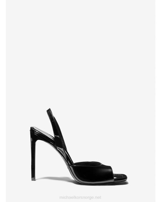 Michael Kors kolleksjon marisa lakksandal unisex LDNL3864 svart