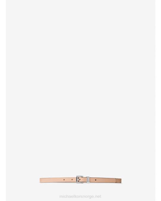 Michael Kors samling skinn midjebelte unisex LDNL3905 buff