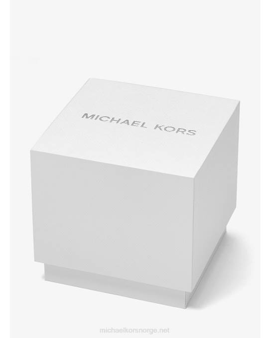 Michael Kors oversized hutton og skinnklokke unisex LDNL3997 bagasje