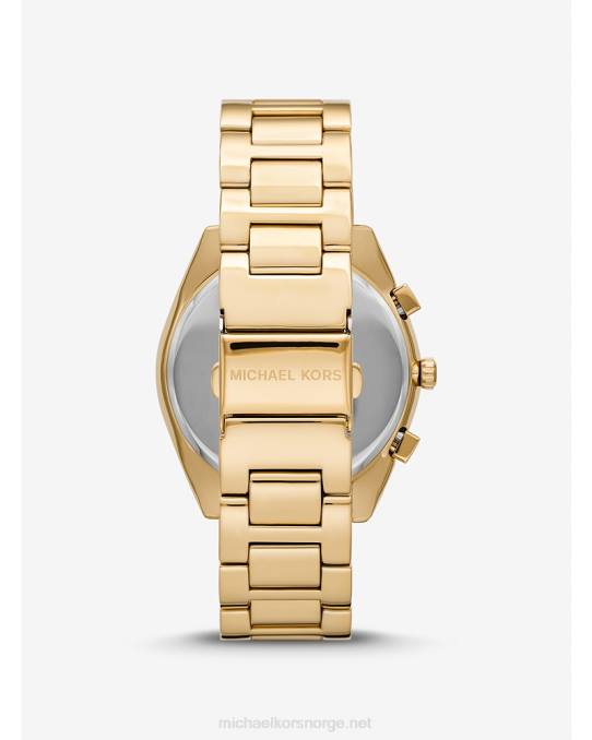 Michael Kors oversized janelle pave-klokke unisex LDNL4035 gull