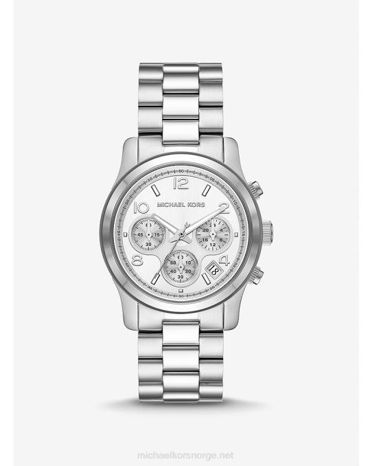 Michael Kors rullebanevakt unisex LDNL3957 sølv