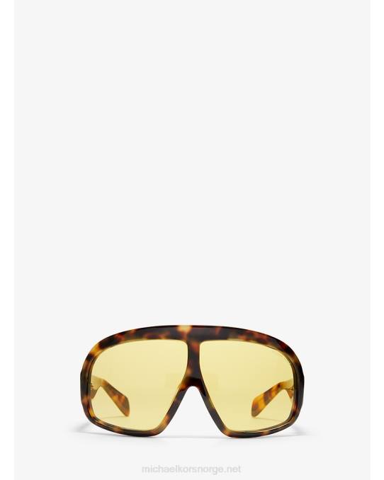 Michael Kors samling grove solbriller unisex LDNL3929 skilpadde